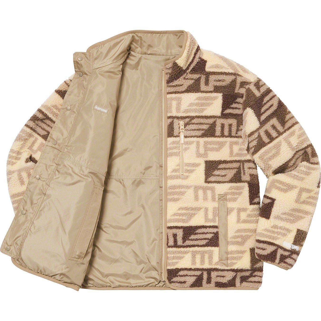Geo Reversible WINDSTOPPER® Fleece Jacket view 7